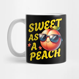 Sweet As A Peach - Funny Peach Quote Mug